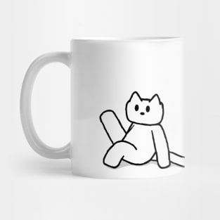 My "fantastic" cat. The thinker Mug